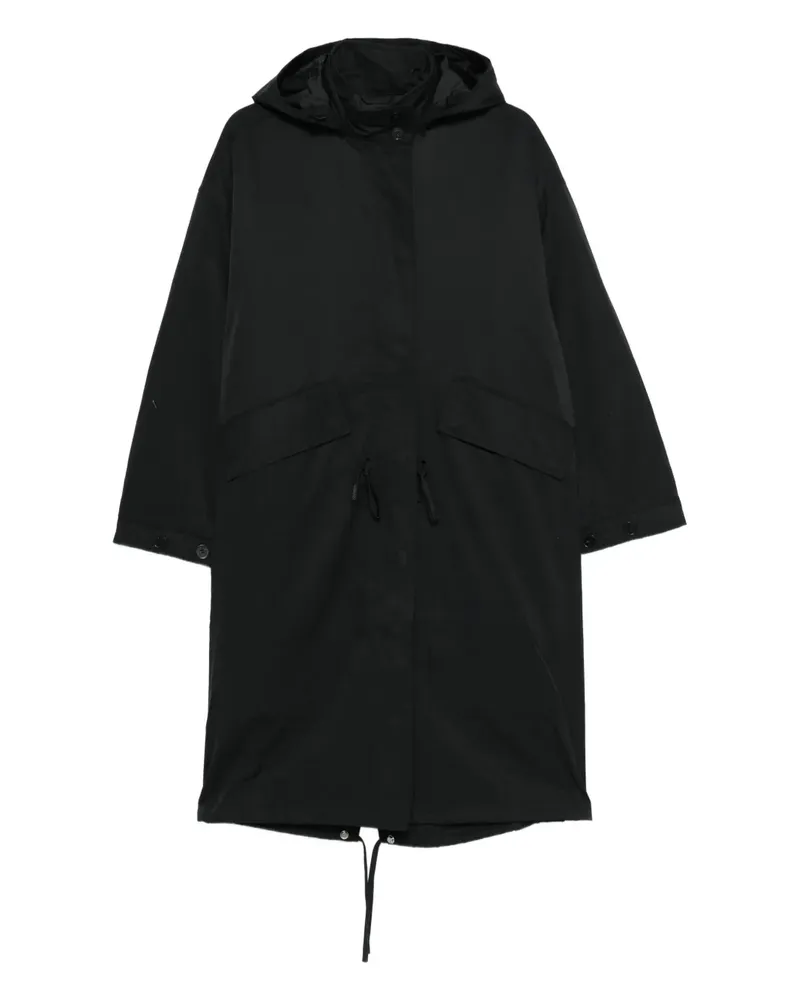 Closed Parka mit Kapuze - Schwarz Schwarz