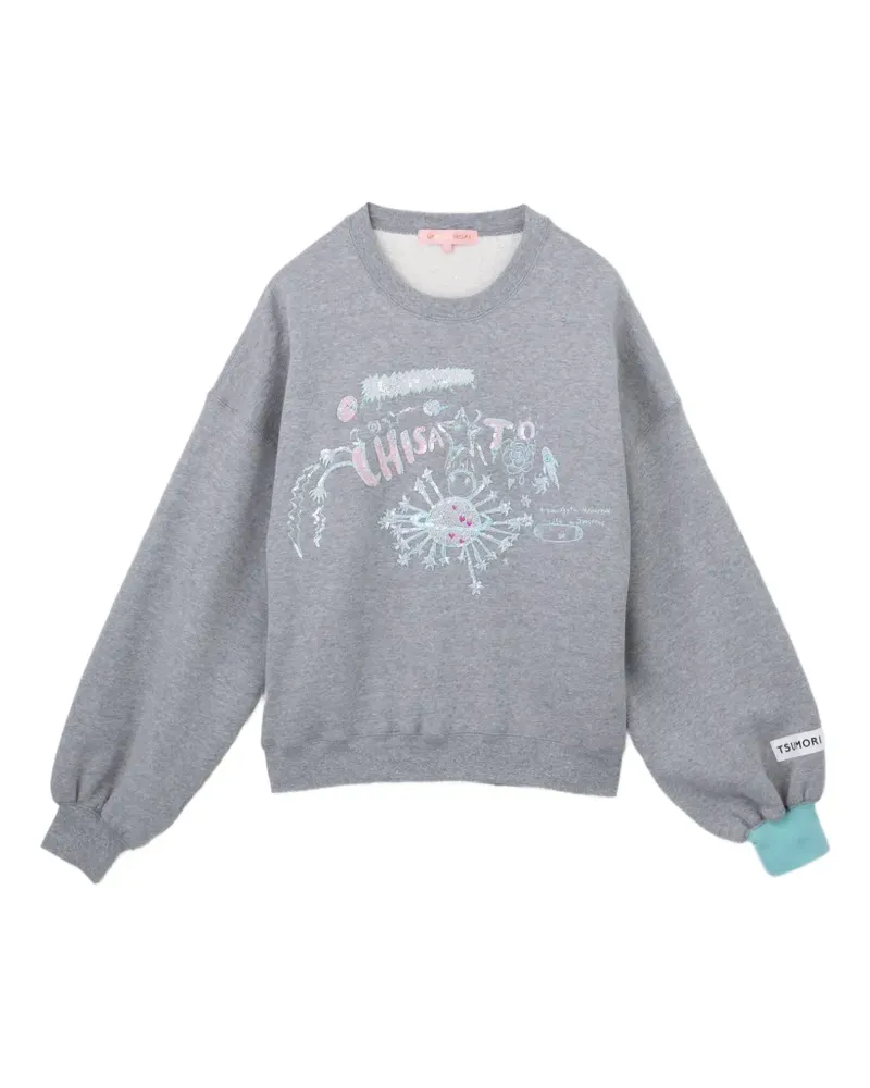 Tsumori Chisato Pullover mit Fleece-Struktur - Grau Grau