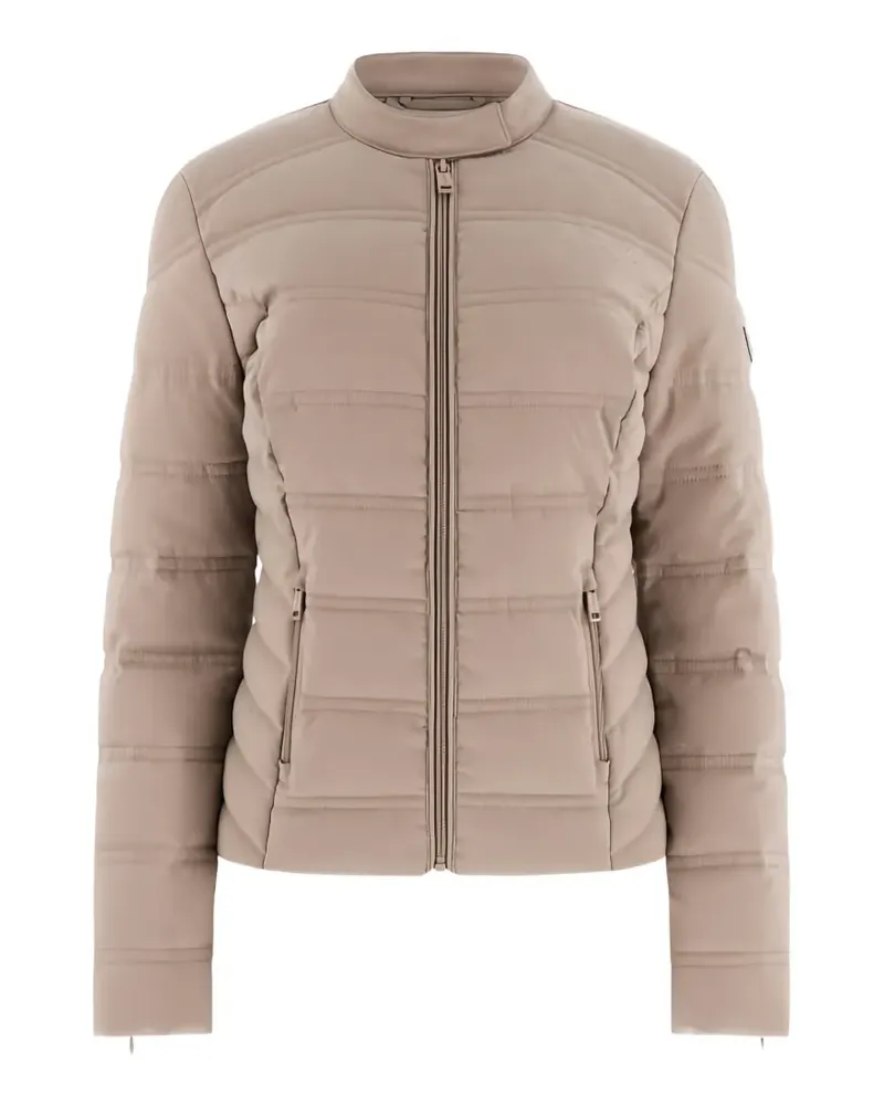Guess Gesteppte Jacke mit 4G - Nude Nude