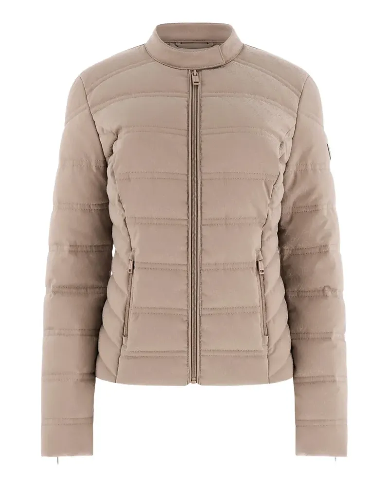Guess Gesteppte Jacke mit 4G - Nude Nude