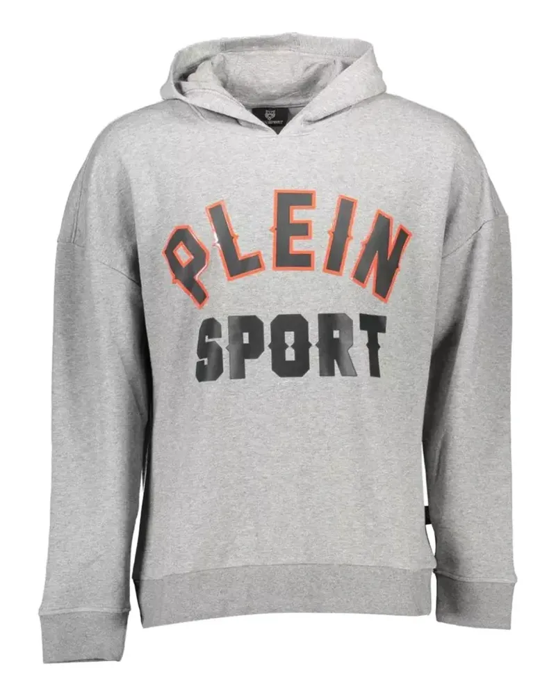 Philipp Plein logo-print hoodie - Grau Grau