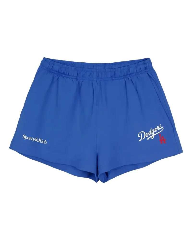 SPORTY & RICH Klassische Shorts - Blau Blau