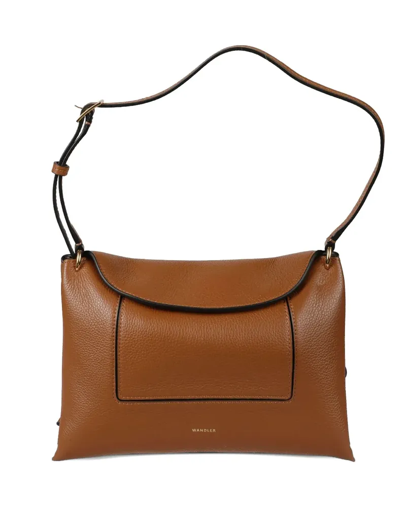 WANDLER Handtasche mit Logo-Print - Braun Braun
