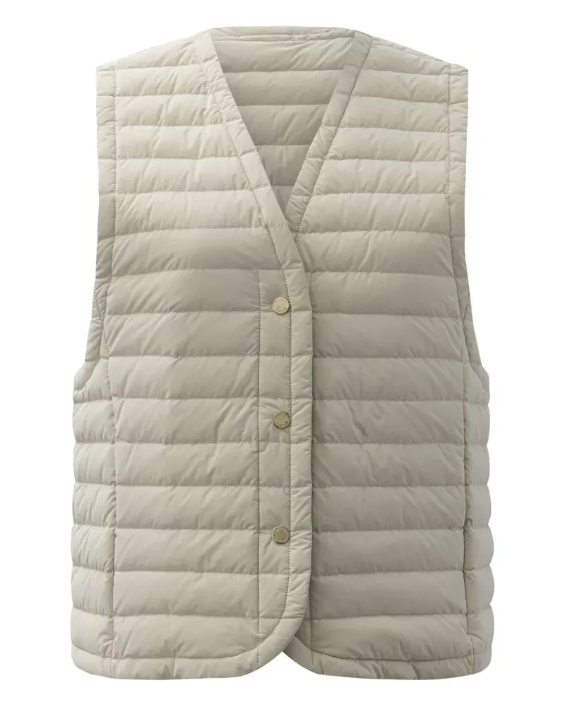 MOORER Gesteppte Monya Weste - Nude Nude