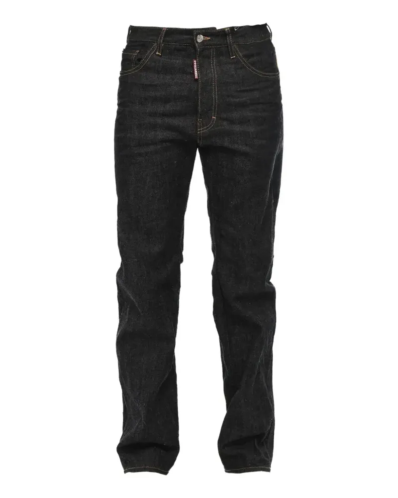 Dsquared2 Bestickte Jeans - Blau Blau