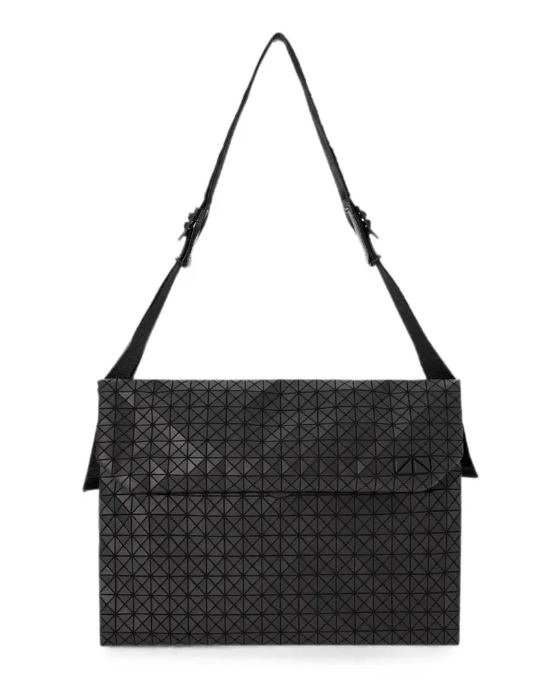 Issey Miyake geometric-panelled shoulder bag - Schwarz Schwarz