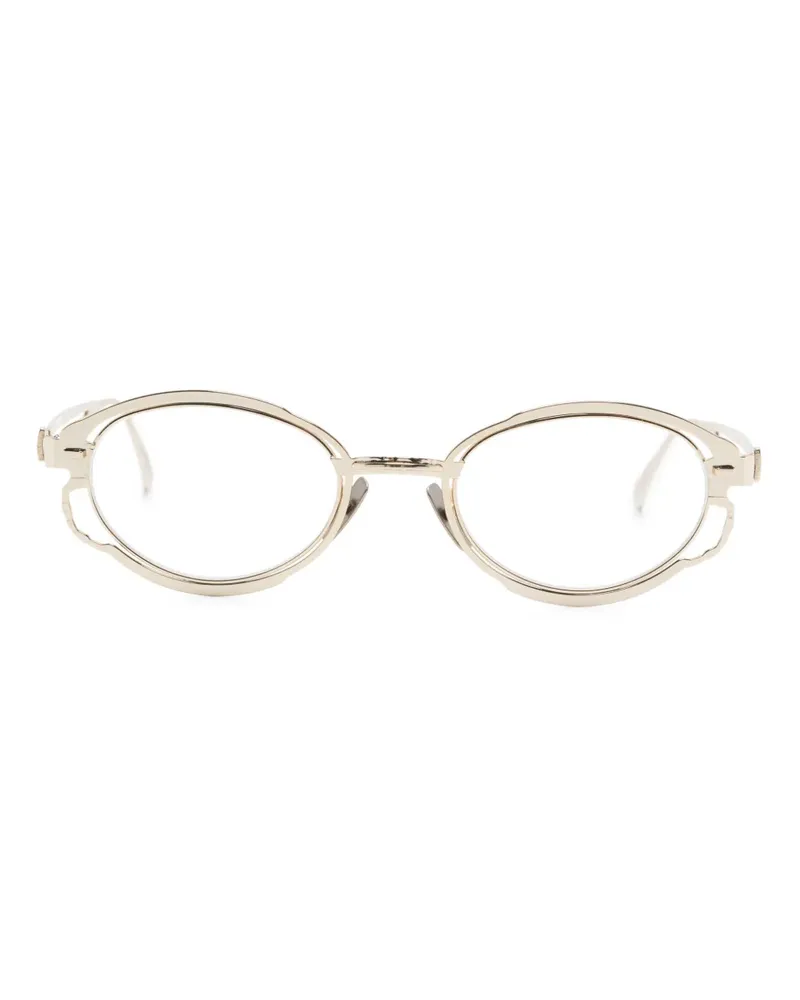 KUBORAUM Brille mit ovalem Gestell - Gold Gold