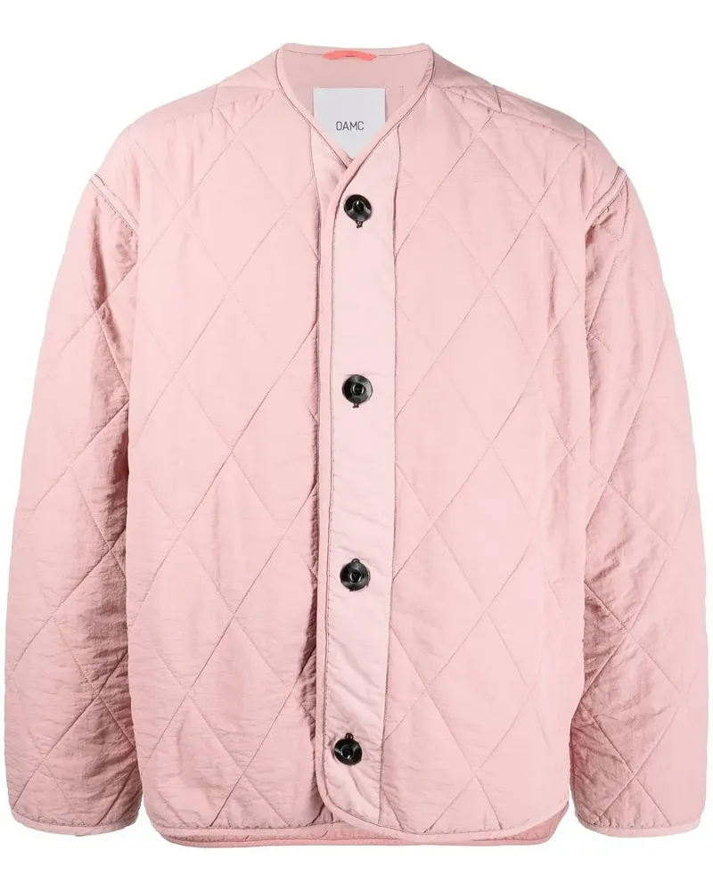 OAMC Gesteppte Jacke mit Knöpfen - Rosa Rosa