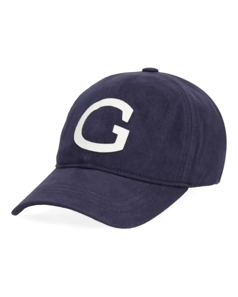Gant logo-patch baseball cap - Blau Blau