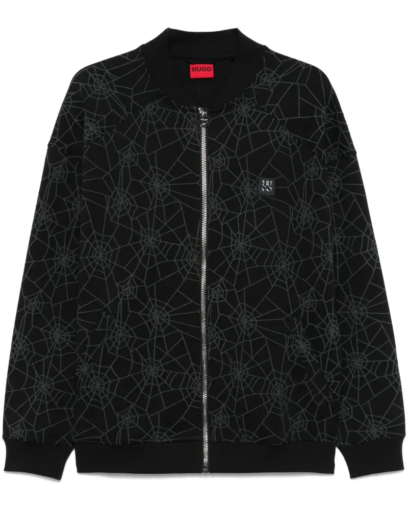 HUGO BOSS Dawebero Jacke - Schwarz Schwarz