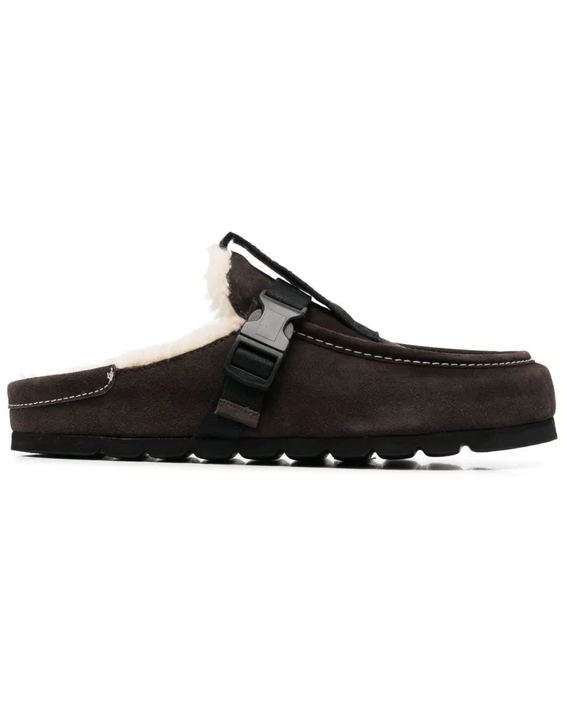 McQ GR9 Grow-Up Loafer aus Wildleder Braun