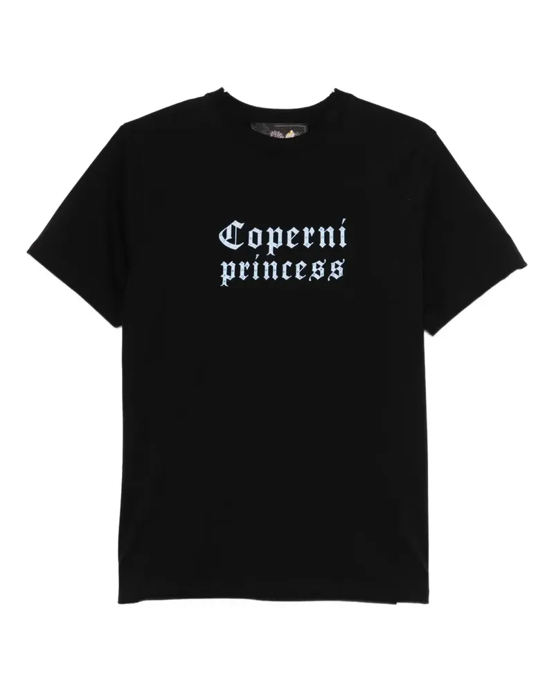 COPERNI lettering-print T-shirt - Schwarz Schwarz
