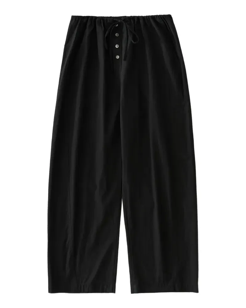 Studio Nicholson Ventura tie-waist trousers - Schwarz Schwarz