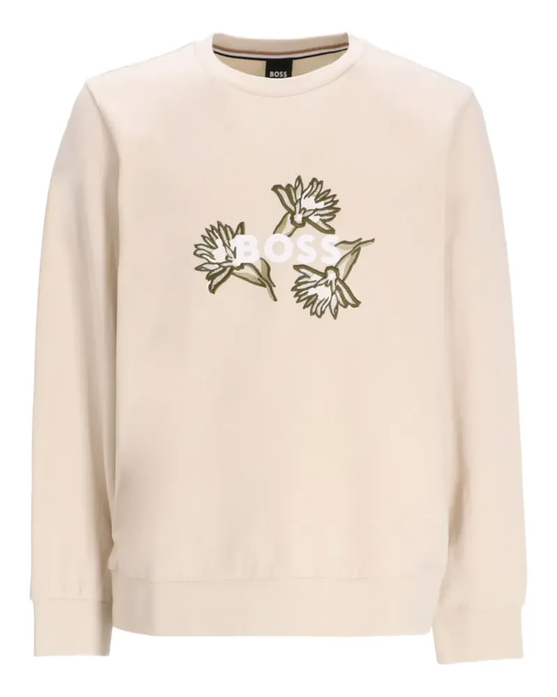 HUGO BOSS Klassisches Sweatshirt - Nude Nude