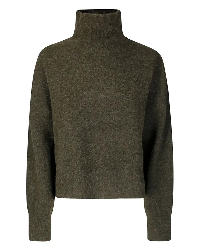 Samsøe & Samsøe high-neck wool-blend sweater - Grün Grün