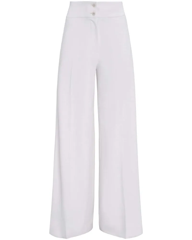 Altuzarra Rudy Hose mit hohem Bund - Weiß Weiß