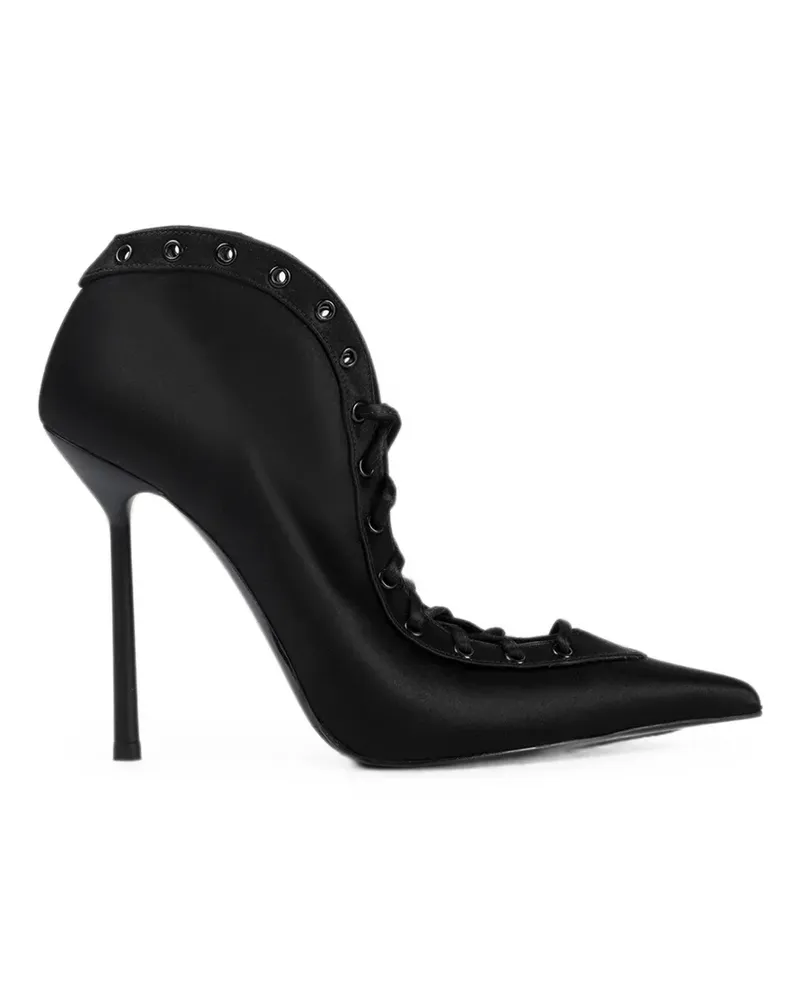 Le Silla Colette Pumps mit Schnürung - Schwarz Schwarz