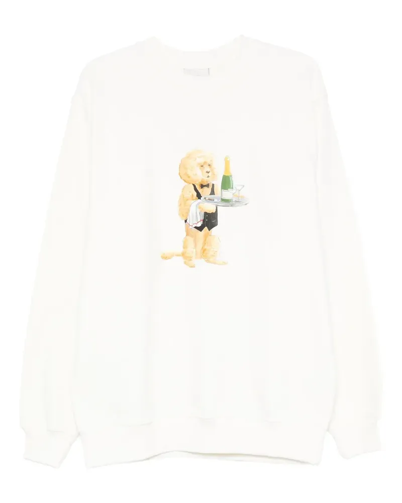 Drôle de Monsieur Klassisches Sweatshirt - Nude Nude