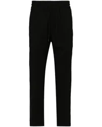 Dondup Tapered-Hose mit Kordelzug Schwarz