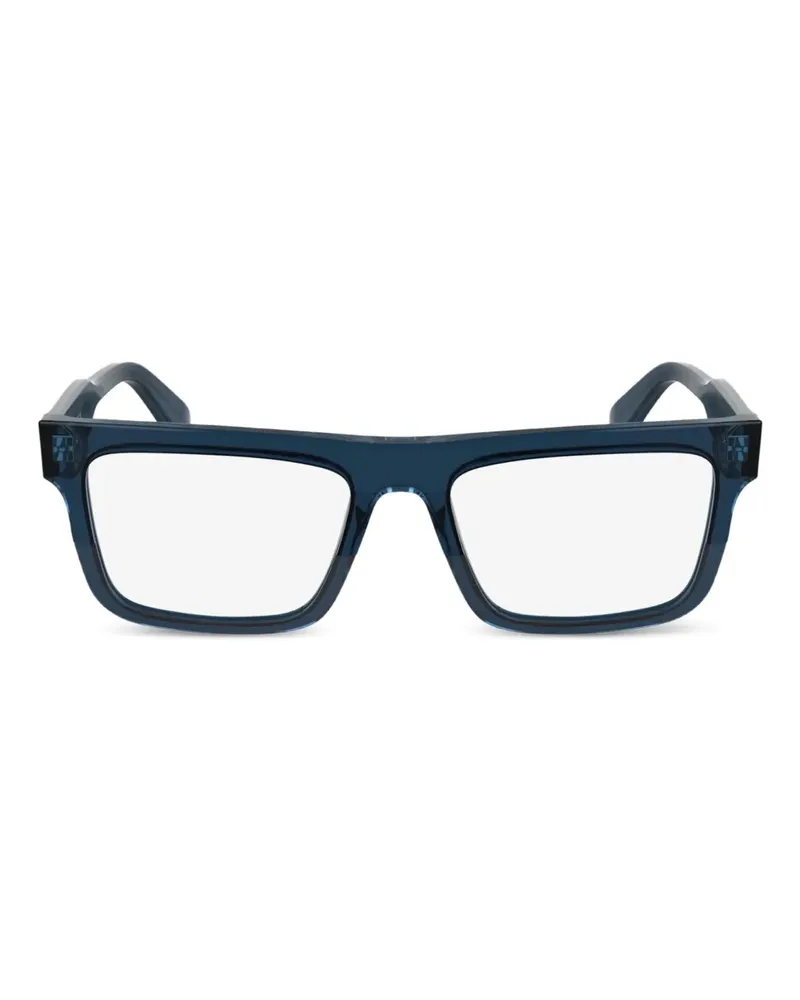 Calvin Klein Brille mit eckigem Gestell - Blau Blau