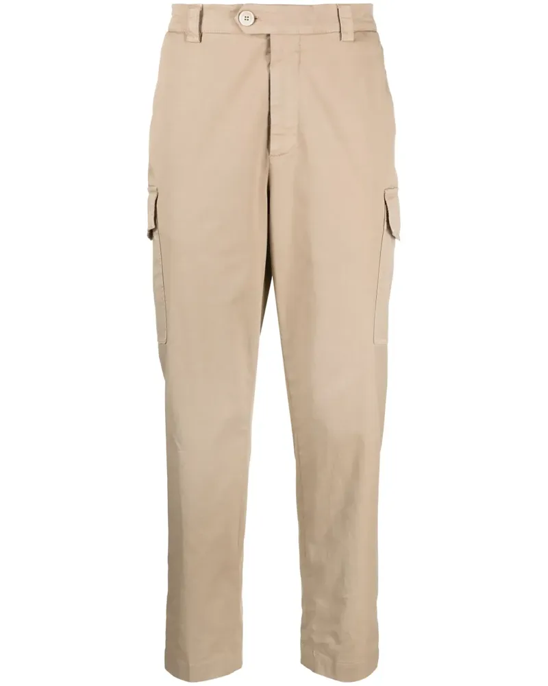 Brunello Cucinelli Cargohose mit geradem Bein - Nude Nude