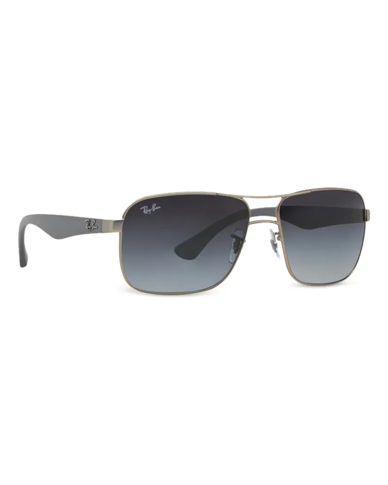 Ray Ban square-frame sunglasses - Grau Grau