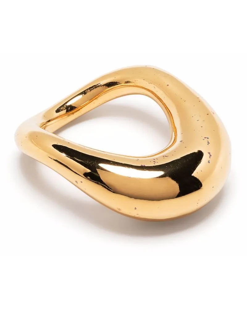 Charlotte Chesnais Wave Ring - Gold Gold