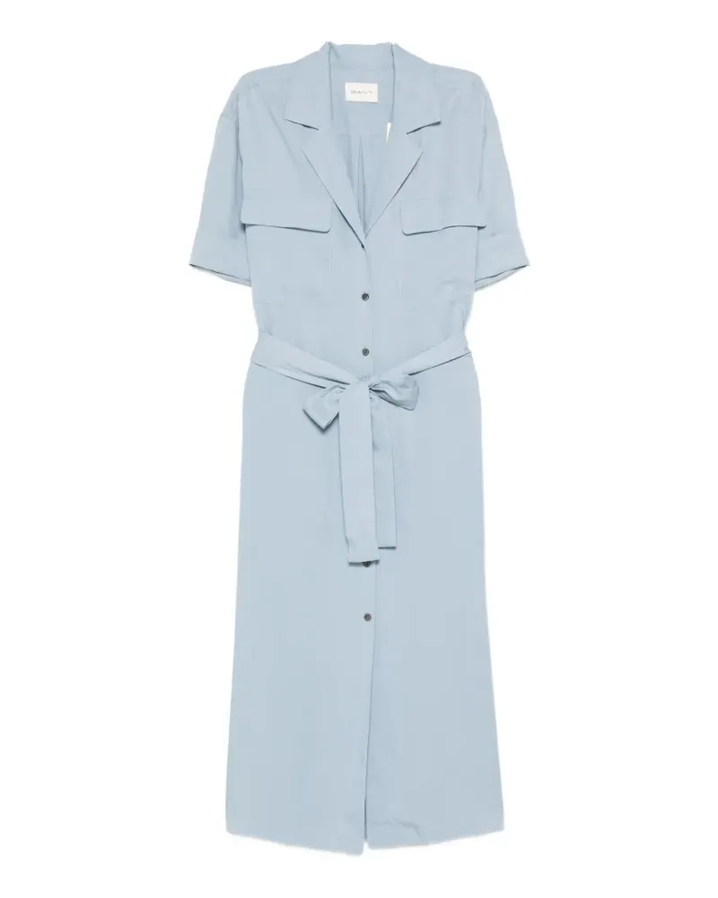Gant Midikleid mit Knöpfen - Blau Blau