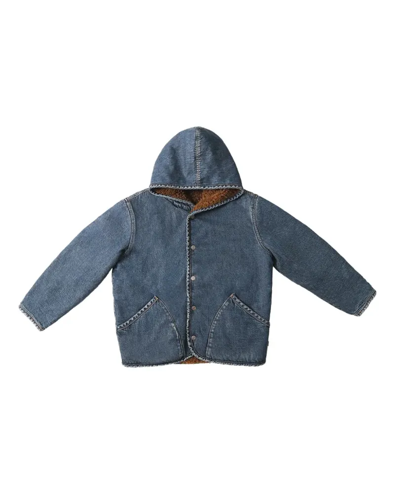 Levi's sherpa-lined denim jacket - Blau Blau