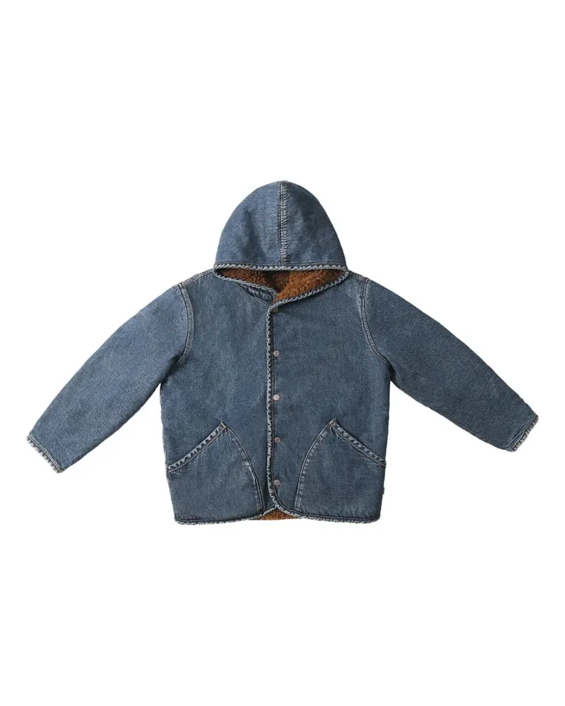 Levi's sherpa-lined denim jacket - Blau Blau