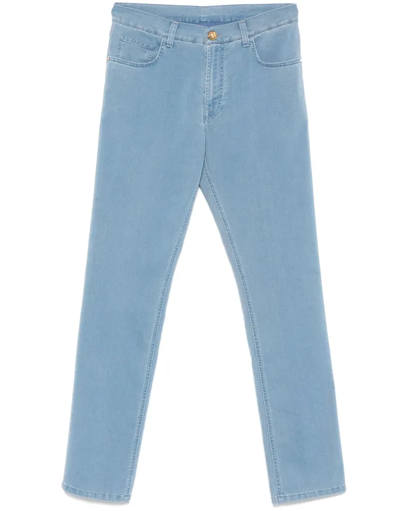 Stefano Ricci Klassische Tapered-Jeans - Blau Blau