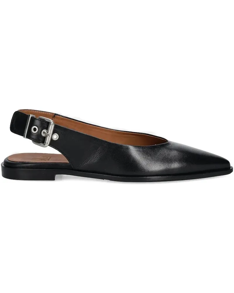 Billi Bi Pumps mit spitzer Kappe - Schwarz Schwarz