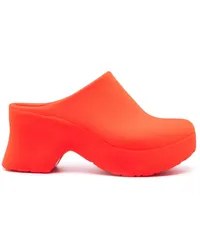 Loewe Terra Plateau-Clogs 70mm Orange