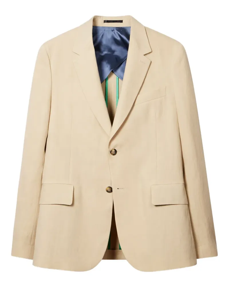Paul Smith Sakko aus Leinen - Nude Nude