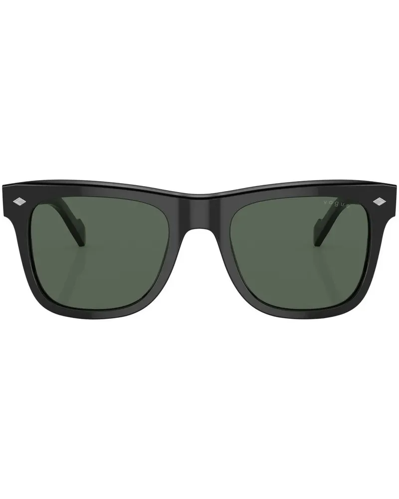 Vogue Sonnenbrille mit Logo-Print - Schwarz Schwarz