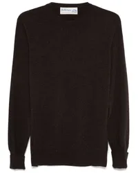 Ballantyne Klassischer Kaschmirpullover Braun