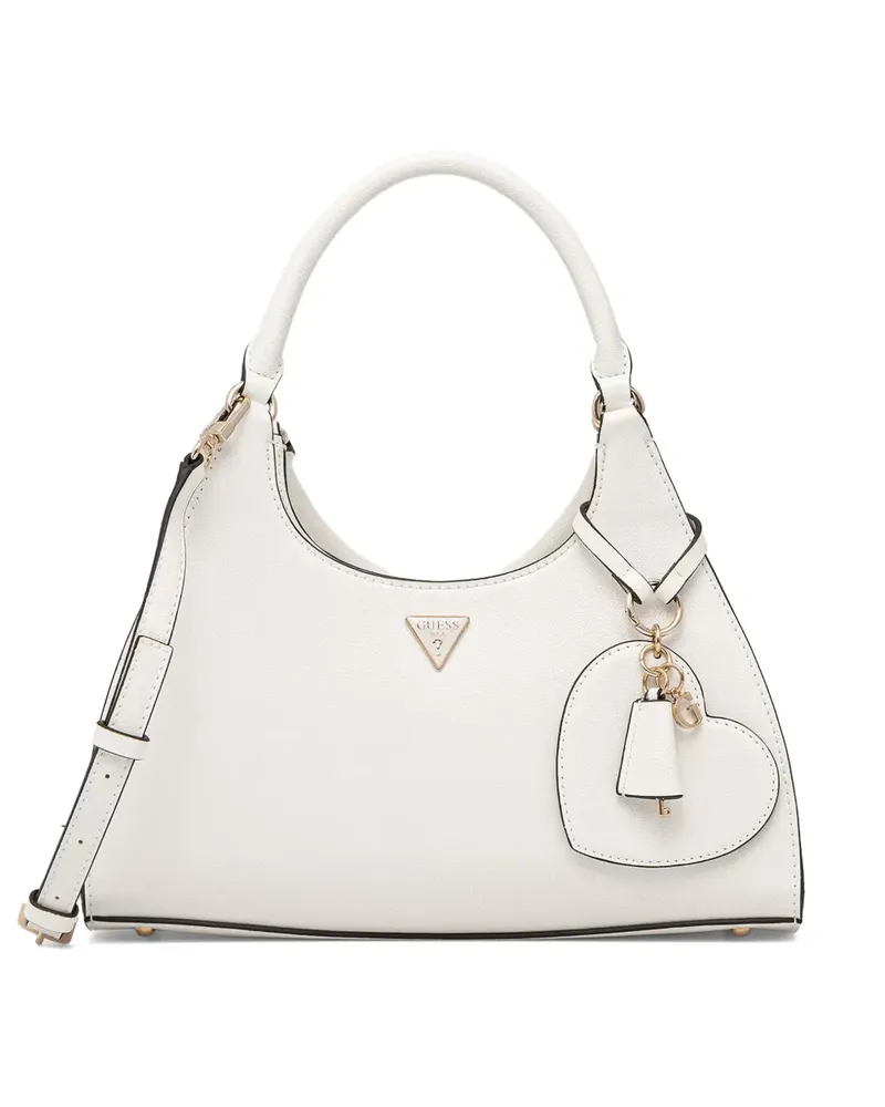 Guess Isobel heart-motif shoulder bag - Weiß Weiß