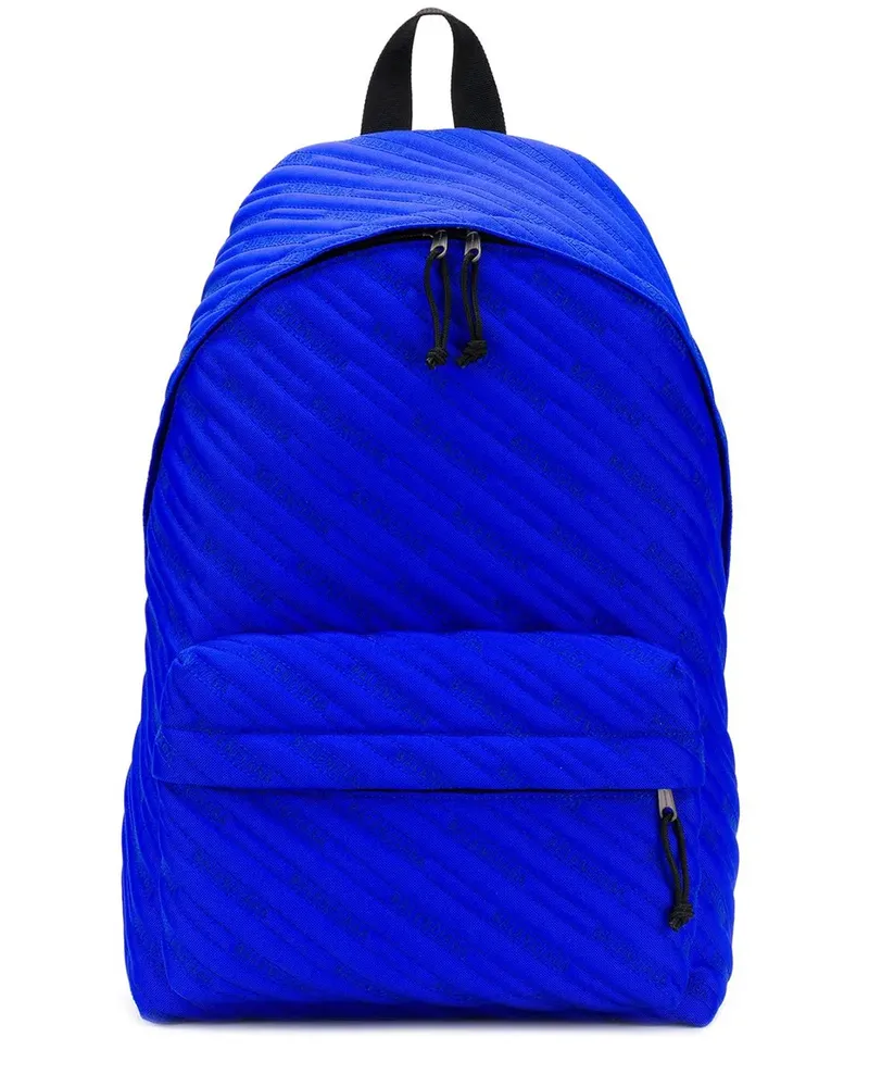 Balenciaga Gepolsterter Rucksack - Blau Blau