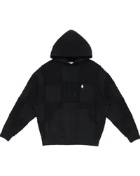 Marcelo Burlon | County of Milan Hoodie im Inside-Out-Look Schwarz