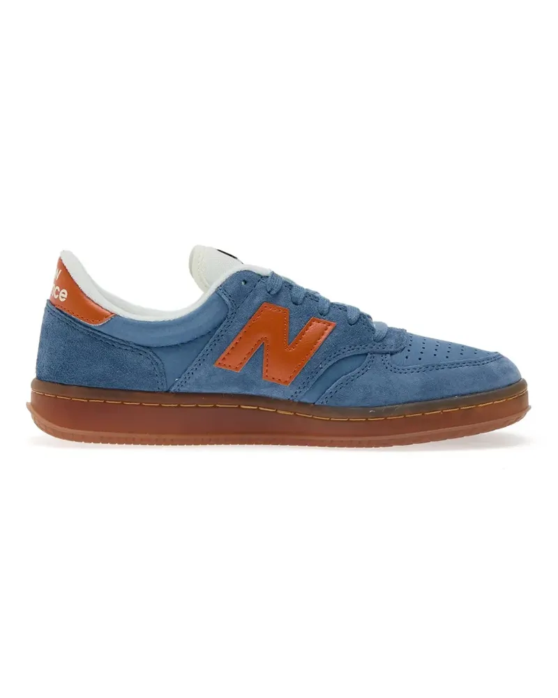 New Balance T500 Sneakers mit Logo - Blau Blau