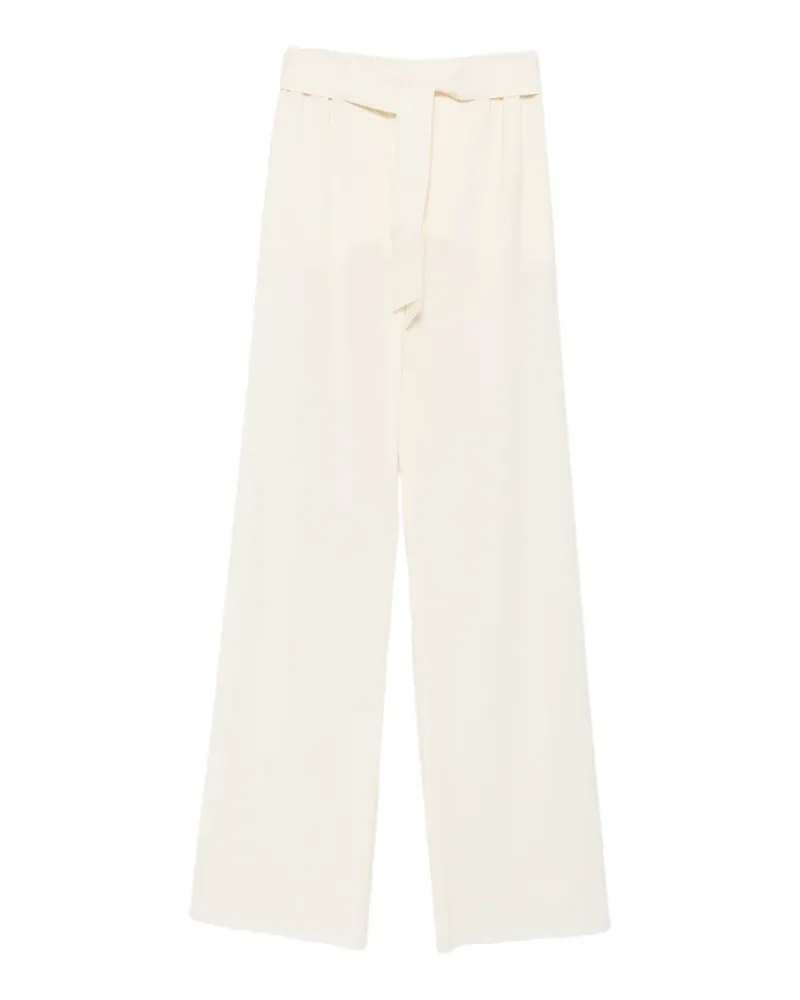 Max Mara Maxmedito Hose mit Gürtel - Nude Nude