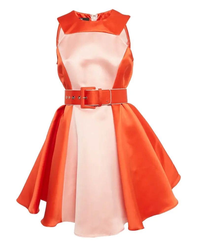 Elisabetta Franchi Pre-owned Minikleid mit Gürtel - Orange Orange
