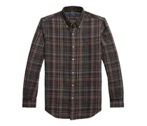 Kariertes Flanellhemd - Rot