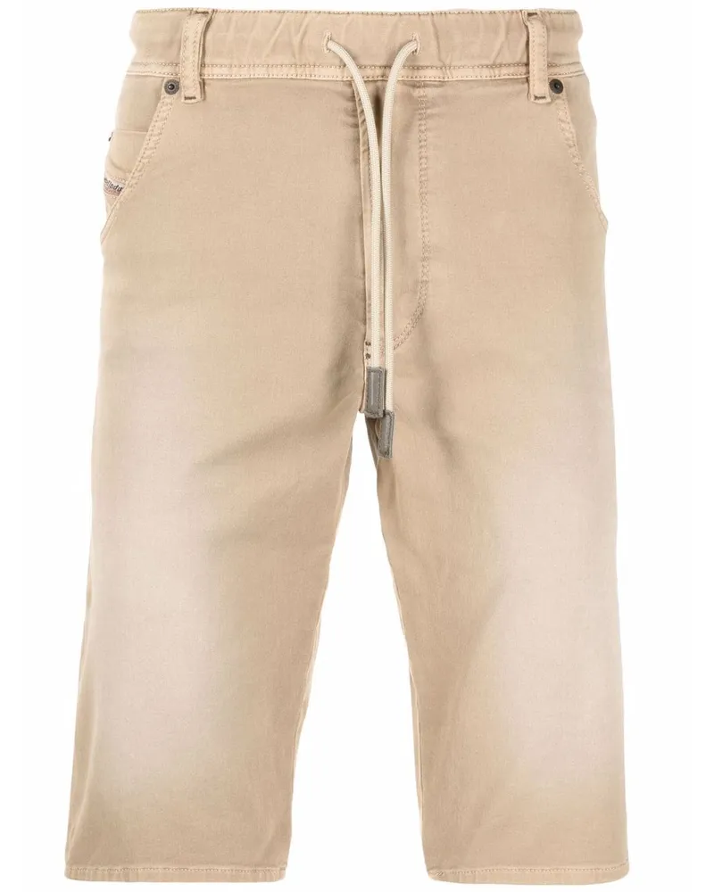 Diesel Jeans-Shorts mit Kordelzug - Nude Nude