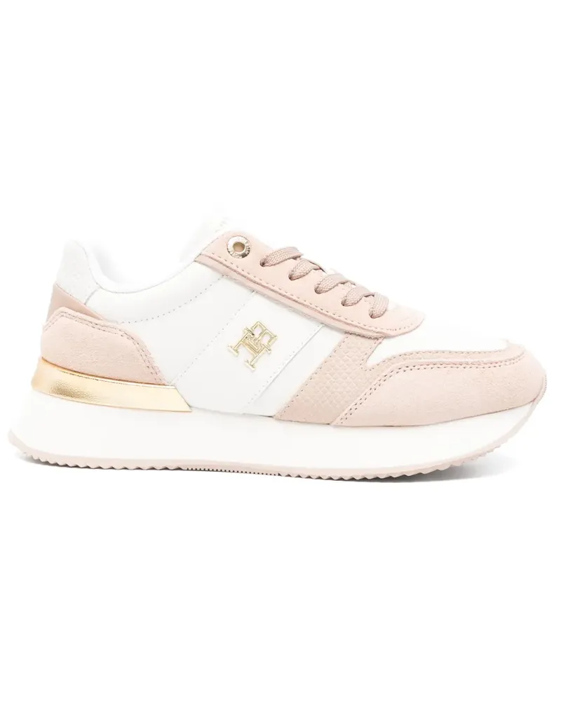 Tommy Hilfiger TH Fashion Runner Sneakers - Weiß Weiß