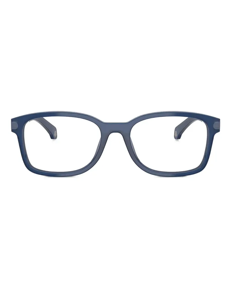 Moncler Brille mit eckigem Gestell - Blau Blau