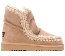 Gefütterte Snow-Boots - Nude