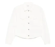 Klassische Jeansjacke - Weiß