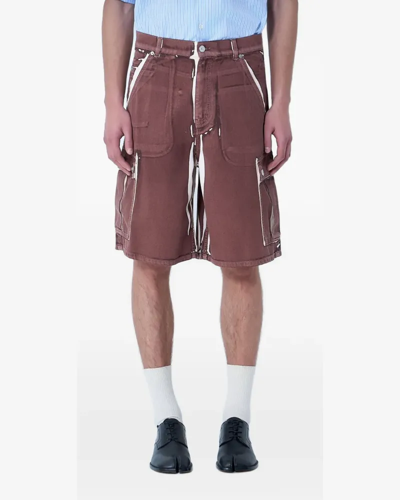 Marni Shorts mit Gürtelschlaufe - Braun Braun