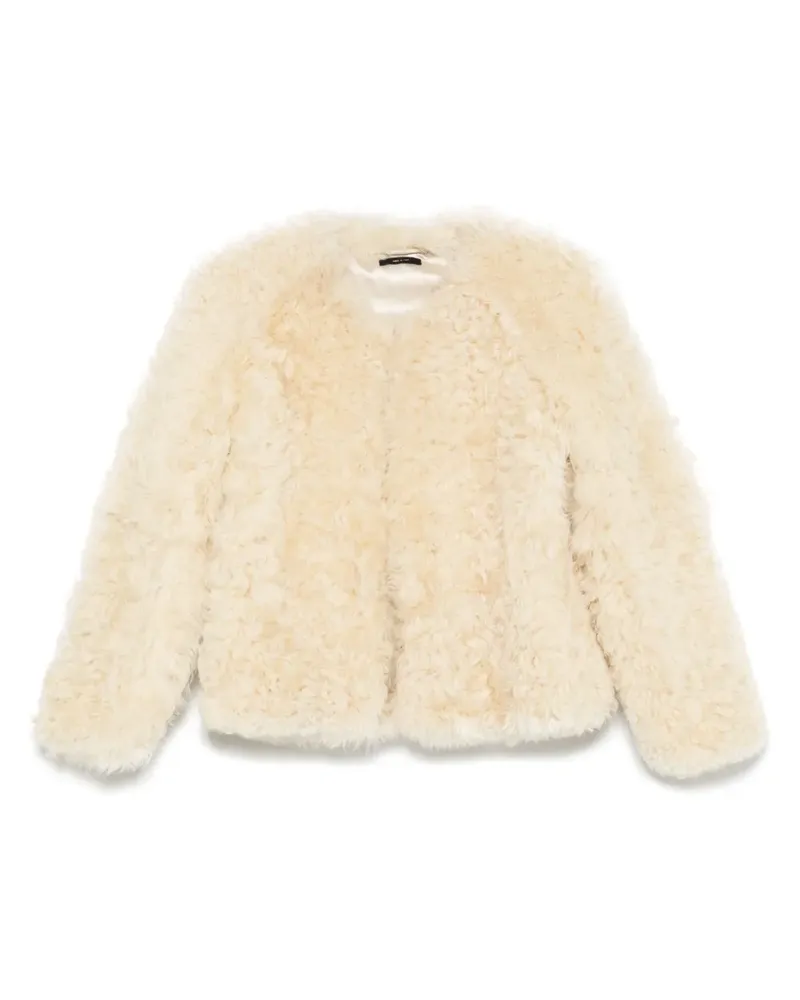 Tom Ford Jacke aus Faux-Leder - Nude Nude
